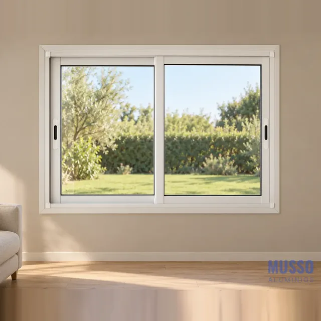 Modena Corrediza DVH de 200 × 150 cm, instalada