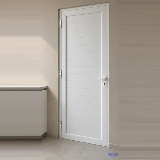 Modena Puerta Ciega de 80 × 200 cm, instalada